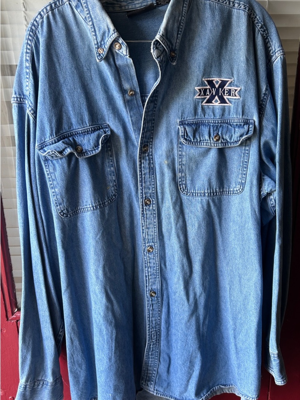 Planet Athletic Denim button down